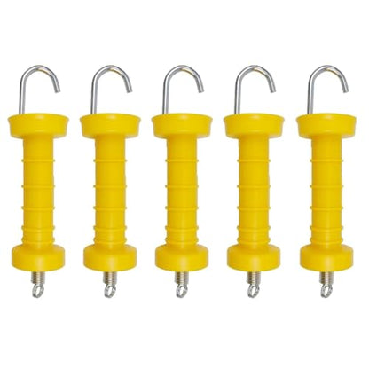 8Pcs Electric Fence Gate Handle Insulated Spring Handles Plastic Door Ranch Accessories