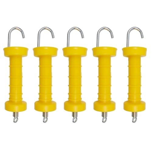 8Pcs Electric Fence Gate Handle Insulated Spring Handles Plastic Door Ranch Accessories