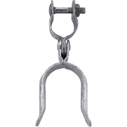 Heavy Duty Fork Latch (Bolt in) 1-3/8" x 1-7/8" Galvanized Pressed Steel - size: 1-3/8" x 1-7/8"