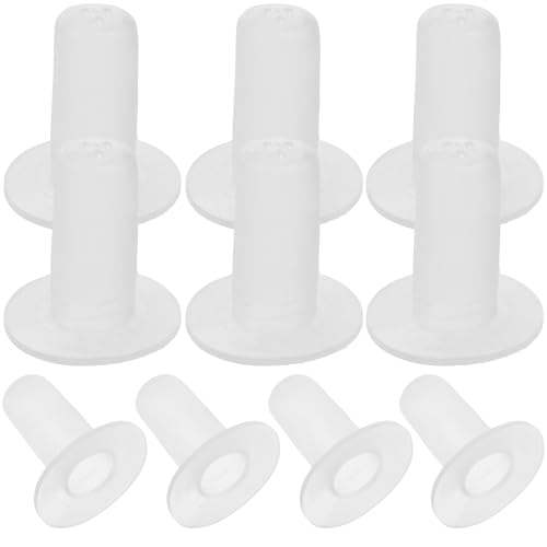 DOITOOL 10pcs Calf Feeder Nipples Rubber Nursing Bottle Nipples for Livestock Milk Feeding Supplies Cattle Feeding Tools Suitable for Young Animals