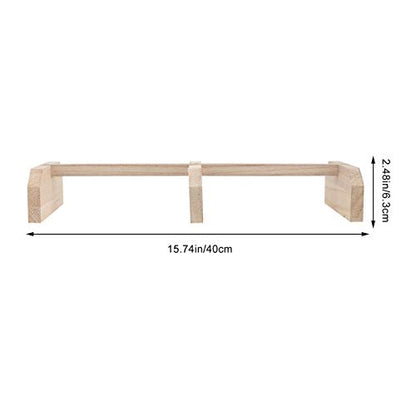 balacoo Roosting Wooden Chicken Stand-Chicken Perch Wooden Roosting Bar Brooder Ladder? Toys for Coop, Brooder, Chicks- Perch Outdoor Toys