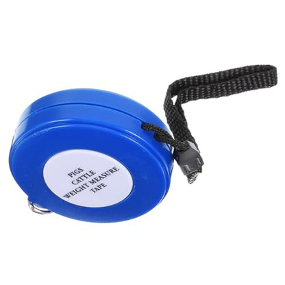 Gadpiparty Animal Weight Tape Measure for Cattle Pigs Goats Portable Retractable Tearproof Measuring Tool for Accurate Livestock Body and Weight Farm Use