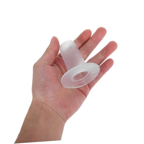 Abaodam 5pcs Calf Nursing Nipple Set Silicone Animal Feeding Teats for Cattle and Small Animals Sturdy Milk Bottle Accessories Comfort Fit Design