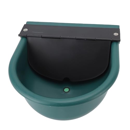 Automatic Animal Drinking Water Bowl, Automatic Livestock Waterer with Float Valve, Plastic Water Trough for Cattle Sheep Horses