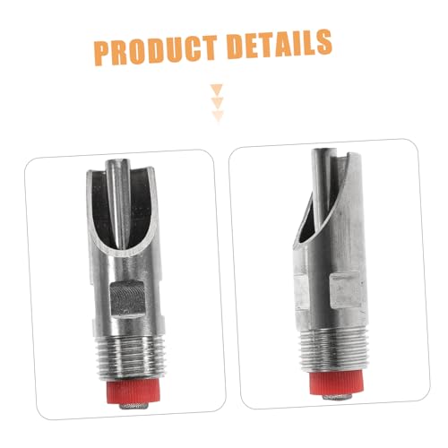 Mipcase 10pcs Automatic Stainless Steel Pig Drinking Waterer of Livestock Feeders Water Nipples Efficient Water Supply for and Livestock Care