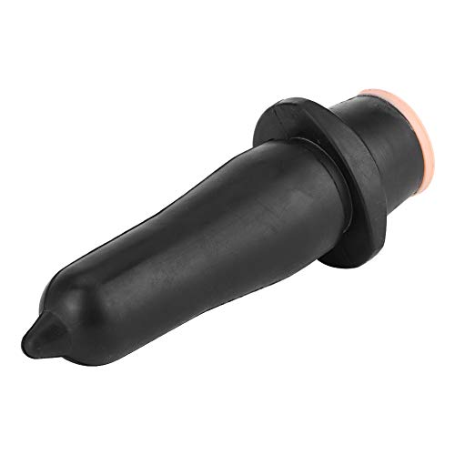 HL MP73D Food Grade Rubber Calf Feeding Bottle Nipple, Livestock Nipple for Cattle Sheep, Soft Calf Nipple with Milk Hole, Natural Rubber Material, Easy Installation a