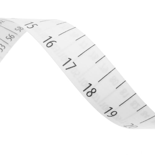 Livestock Weight Tape Measure for Cattle and Pigs with Marked Circumference Scale, Lightweight Animal Body Measuring Ruler for Agricultural and Pastoral Use