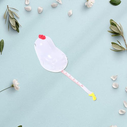 NUOBESTY Kids Measuring Tape Cartoon Chicken Mini Tape Measure for Body Sewing Craft Tailor Portable Small Flexible 1 Meter