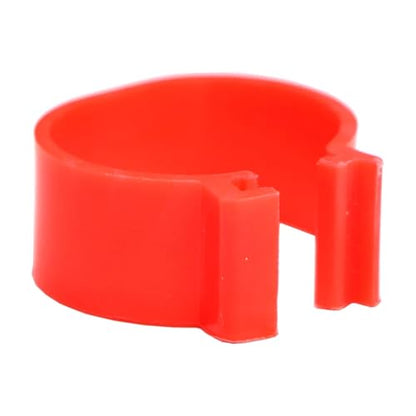 Chicken Inner Diameter 16/18/20/25mm Foot Ring Without Text Label Buckle Poultry Leg Chick Duck Goose Animal Identification Tool for Easy Flock Management(Green 100PCS,20mm) - color: Green 100pcs, size: 20mm