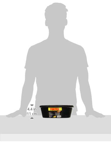 Fortex Feeder Pan for Dogs/Cats and Horses, 4-Quart (Pack of 2) - size: 4 Quart (Pack of 2)