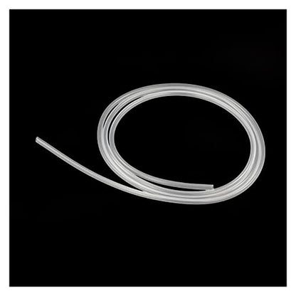Eastrans 1/8" ID Silicone Tubing, Food Grade 1/8" ID x 3/16" OD Flexible Pure Silicone Hoses High Temp for Home Brewing,5 Feet Length (3mmID*5mmOD) - size: 1/8" ID x 3/16" OD, style: 5 feet