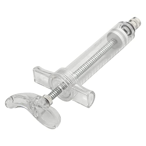 Baby Bird Feeding Syringe Bird Syringe Feeder Feeding Tubes with 6PCS Curved Gavage Tubes for Baby Birds Parrot Small Pet (20ML) - size: 20ML