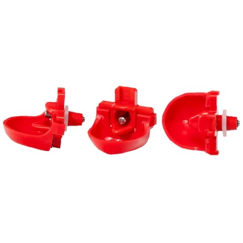 RentACoop DIY Waterer Kit - Horizontal Nipples with Dribble Dish and Installation Tool - Great for Chickens, Turkeys, Peafowl, and Other Poultry - 20 Pack - size: 20 Pack