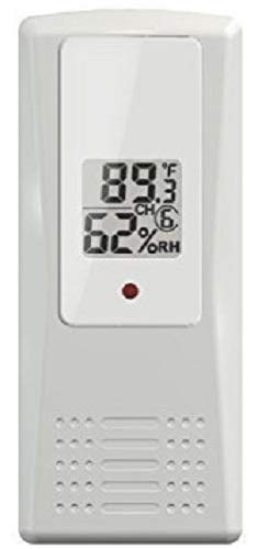 Ambient Weather WS-10-X4 Wireless Indoor/Outdoor 8 Channel Thermo-Hygrometer with Four Remote Sensors