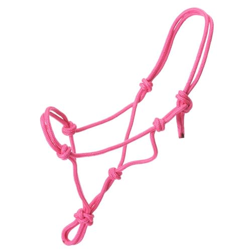 Tough1 Miniature Poly Rope Halter - color: Pink, size: Medium