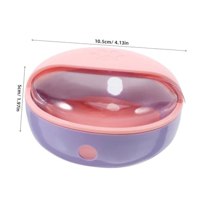 Puppy Feeding Bowl with Pacifiers Unique Design for Cats and Dogs Safe Reusable Milk Bowl for Newborn Pets Stylish for Home Decor