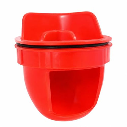 Automatic Feeder Dispenser Feeding Container Equipment for Bird Care Suitable for Farm Outdoor Breeding Backyard Coop, Automatic Poultry Feeder with