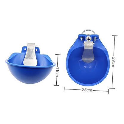 BESPORTBLE Large Water Bowl for Farm Animals Plastic Livestock Waterer Water Trough