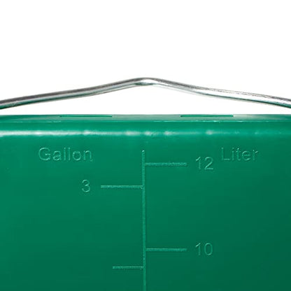 Farm Innovators FB-80 Heated Flat-Back Plastic Bucket, Hanging Water Bucket with Built-in Thermostat and 70W Cord, 3 Gallons