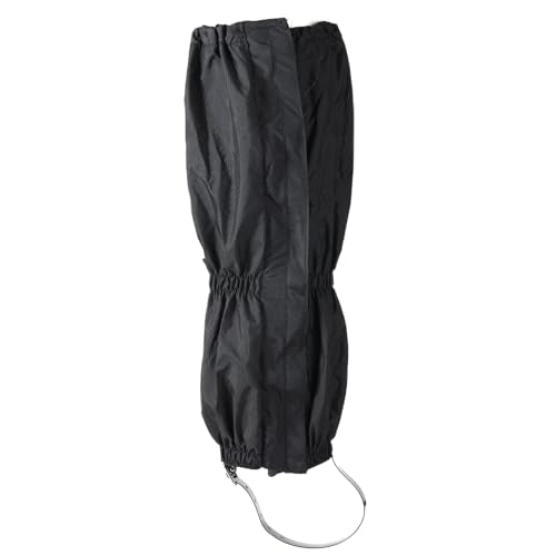 Alomejor Reflective Leg Gaiters, Rainproof Taslon Hiking Gear with Adjustable Ankle Protection and TPU Reinforced Bottom for Men and Women