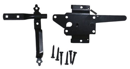 Wood Fence Hinge/Latch Gate Kit Hardware - Single Gate Kit (Wood Gate Hinges and Latch)