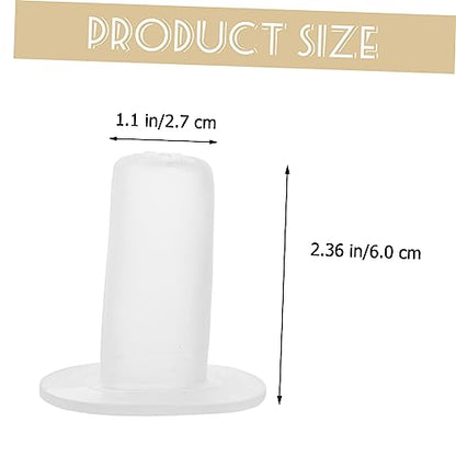 ORFOFE 10pcs Nipples for Calf Feeding Animal Bottle Nipples for Young Livestock Easy to Feeding Tool
