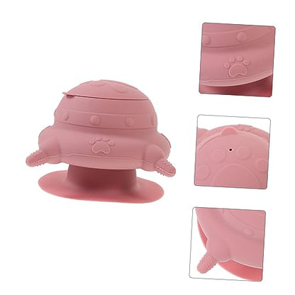 Elevated Dog Food Bowl Silicone Nipples Puppy Feeding Station for Newborn Pets Small