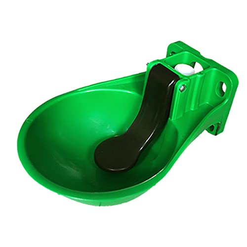 Ymiko Automatic Livestock Water Bowl ABS Material Large Capacity Drinking Trough for Cows Horses Donkeys Sheep Dogs with Smooth Edge Design 4 Fixing Holes
