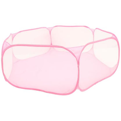 Portable Small Pet Playpen Foldable Play Tent with Carry Bag, Indoor Outdoor Exercise Fence for Guinea Pigs, Rats, Bearded Dragons, and Small Animals