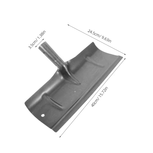 GALPADA Manual Poultry Cleaning Spade and Livestock Manure Removal Tool for Stable and Coop, 40cm Stall Waste Scraper Shovel for Agricultural and Livestock Use
