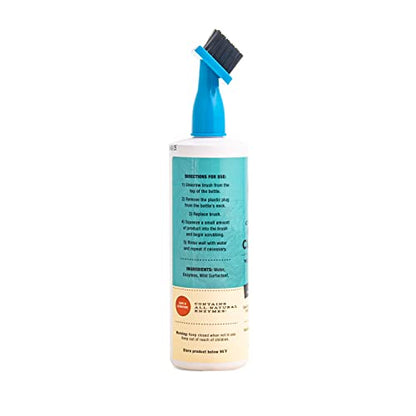Fluker's Culinary Coop Organic Cleaner with Brush for Chicken Coops, Specially Formulated with Deodorizer and Odor Eliminator, 16 oz