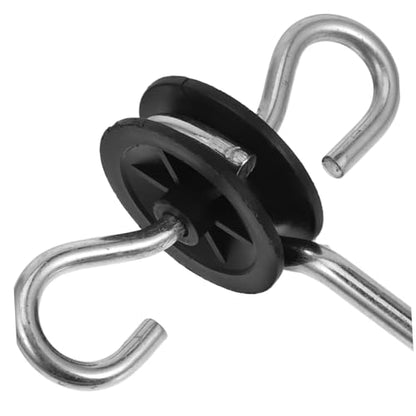 Happyyami 4pcs Screw-in Insulators for Electric Fence Accessories for Posts Secure Connection for Livestock and Farm Use