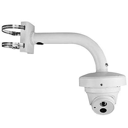Dome Camera Universal Heavy-Duty Outdoor Security Camera Pole Mount Bracket Universal Security Camera CCTV Security Camera Mount Bracket (1 Pack)(30mm-200mm)