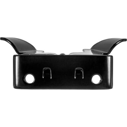 Black Wall Mount 1-3/8" Flat Back Butterfly Latch - CASE Qty 25 - size: BLACK 1-3/8" - Case(25 Count)