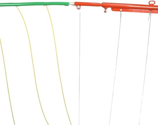 KOEHN Replacement Fiberglass Rod for Drive Thru Electric Gate, OEM Part | UV-Resistant Poly Arm - Flexible Breakaway Design - Livestock Containment - Streamers Not Included