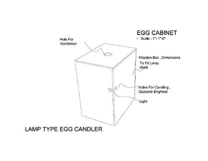 Egg Candler Tester Plans - Build Your Own Ovoscope for Hatching Eggs