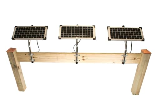 Ghost Controls Premium 10-Watt Monocrystalline Solar Panel for Automatic Gate Opener Systems (1. 10W Monocrystalline) - size: 1. 10W Monocrystalline