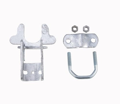 Kennel Gate Latch 1-3/8", Chain Link Fence Gate Butterfly Latch for Dog Kennels and Kennel Panels (2 Pcs) - size: 2 Pcs