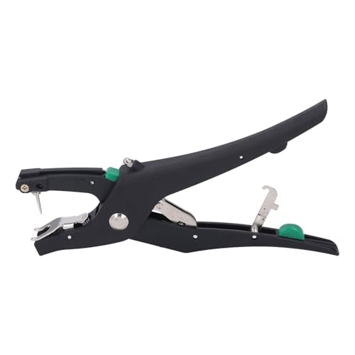 Livestock Ear Tag Applicator, 1 Piece Universal Metal Ear Tag Pliers Kit, Sheep Lamb Ear Tag Tool for Livestock Animal Cattle Pig Goat, Farm Supplies