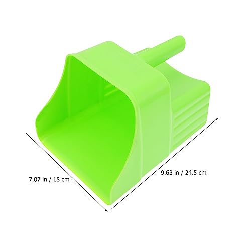 Yardwe 2pcs Food Scooper for Livestock Feeding Garden Shovel Plastic Feed Scoop Measurements