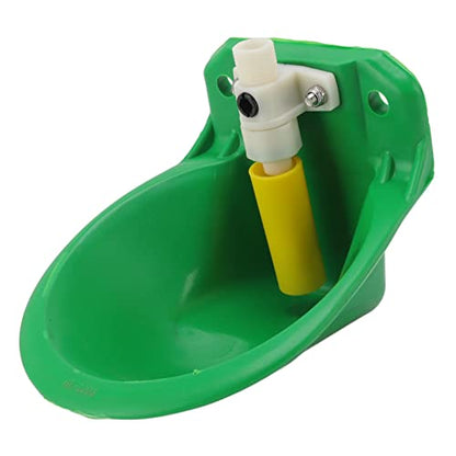 Automatic Sheep Waterer, Adjustable Water Volume 1L Water Storage Capacity Plastic Livestock Water Bowl Water Drinking Trough for Pig Cow Sheep