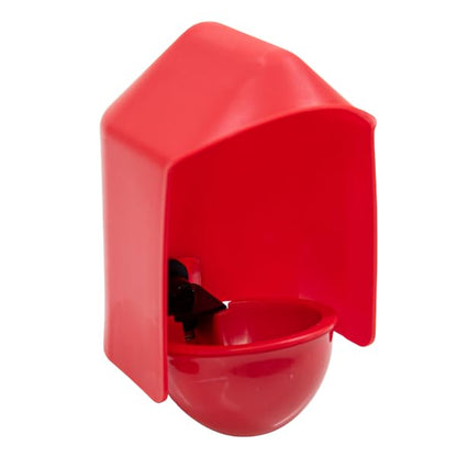 RentACoop DIY Waterer Kit - Auto-Fill Big Cups with Inserts - Great for Chickens, Ducks, Geese, and Turkeys- 6 Pack with Inserts and Anti-Dirt Cup Covers