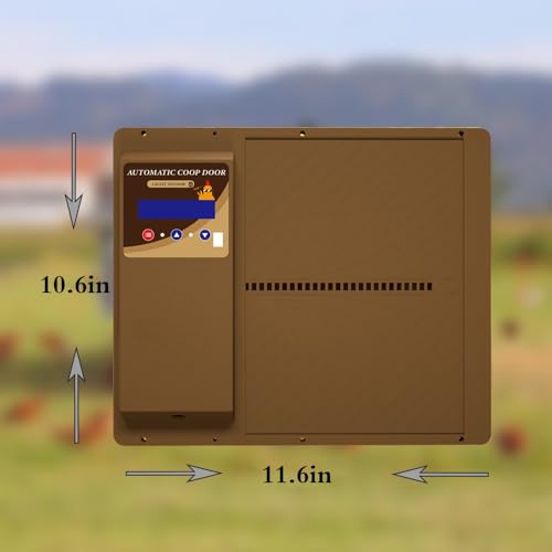 Automatic Solar Powered Chicken Coop Door, Light Sensor and Remote Control, Weatherproof Anti-Pinch Poultry Door(Black) - color: Black