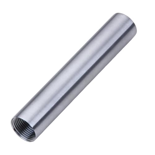 CONSTELLAR 304 Stainless Steel Pipe Nipple 1/2" NPT Female x 1/2" NPT Female Threaded Fitting 6 Inch (150mm) Length 3mm Wall Thickness Heavy Duty Seamless Pipe Nipple for Water Gas Oil fluid (1 Pack) - size: 1/2" NPT Female x 1/2" NPT Female, style: 150mm