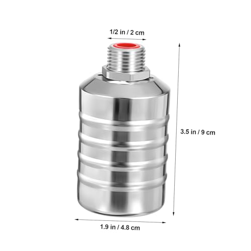 2pcs Automatic Water Bowl Float Valve Stainless Steel Water Float Valve for Fountain