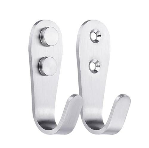zoele Wall Mounting High Velocity Floor Fan Bracket, Wall Mount Industrial Grade Floor Fan Hook Hanger, Wall Fan Support Hook kit (2 Pcs Silver) - color: 2 Pcs Silver