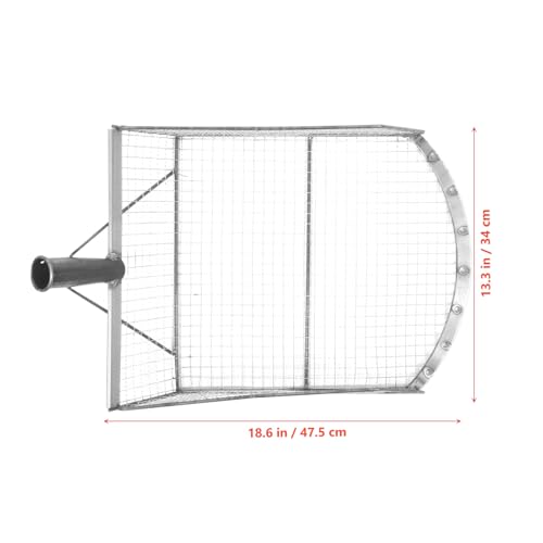 Grain Shovel Scoop Replacement Harvest Sieve Maize Corn Scoop Drain Spade Shovel Sand Sifting Garden Sieve Trowel for Garden Farm Poop