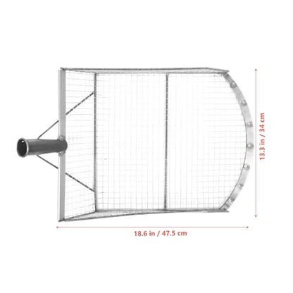 Grain Shovel Scoop Replacement Harvest Sieve Maize Corn Scoop Drain Spade Shovel Sand Sifting Garden Sieve Trowel for Garden Farm Poop