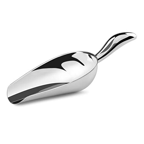 New Star Foodservice Restaurant Grade Stainless Steel Bar Ice Flour Utility Scoop, 18-Ounce - size: 18-Ounce Stainless Steel