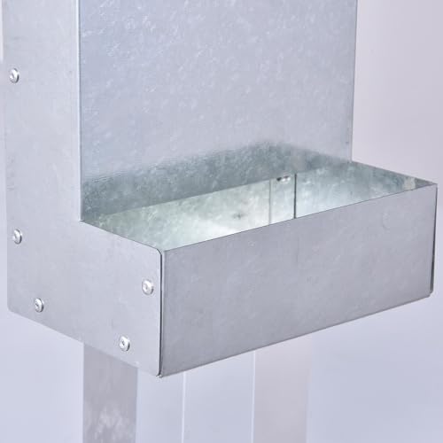 Baoblaze Chicken Feeder Automatic Coop Dispenser Poultry Versatile Portable Farm Food Container Grit Feeder for Duck Pigeon Chook Hen